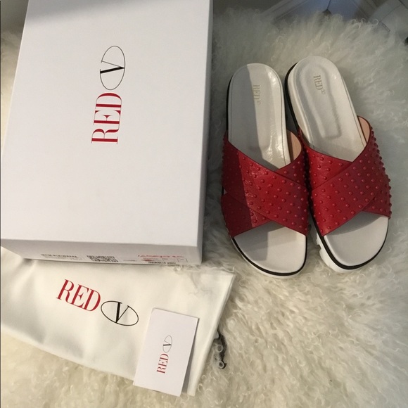 Red Valentino NWT Leisured sandal size it 40 - Picture 2 of 7